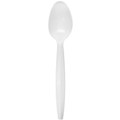 MED HEAVY WEIGHT CUTLERY PLASTIC TEASPOON